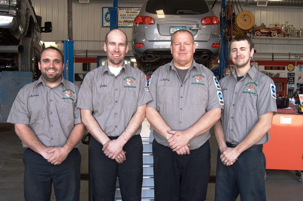 The Sandstrom Repair team